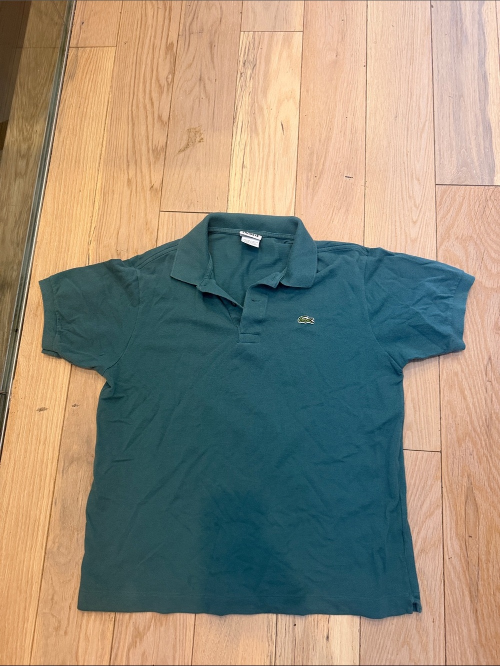 Vintage Lacoste Teal Short Sleeve Polo Shirt